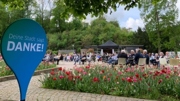 „Deine Stadt sagt Danke!“: Landeshauptstadt dankt Ehrenamtlichen mit Fest im DFG Image