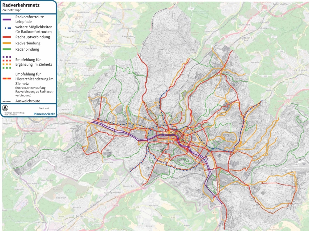 VEP: Zielnetz Radverkehr 2030 VEP: Zielnetz Radverkehr 2030