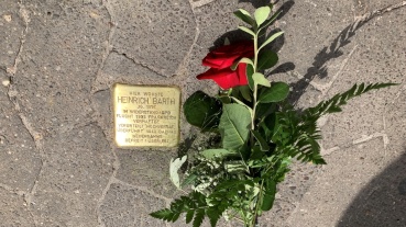 Stolperstein Heinrich Barth Image