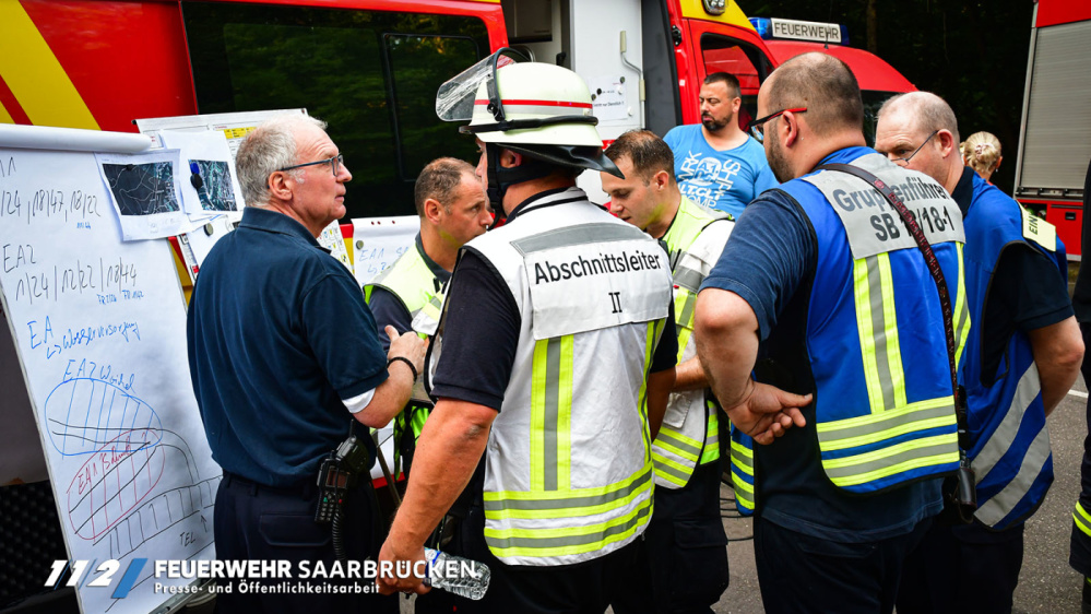 Einsatzbilder Waldbrand Deutschmühlental Einsatzbilder Waldbrand Deutschmühlental