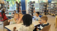 Kinder in der Sprachförderung 