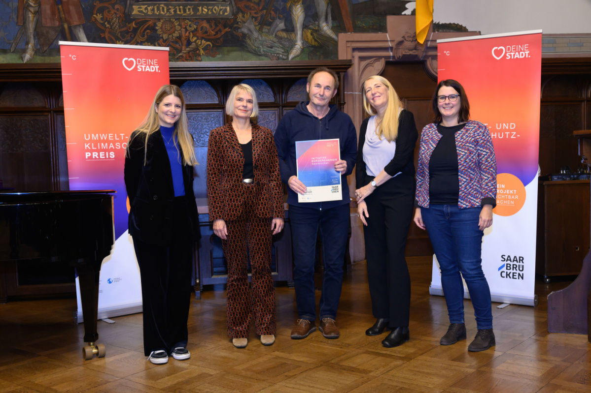 4. Platz - Initiative Bürgerenergie Saarbrücken 4. Platz - Initiative Bürgerenergie Saarbrücken
