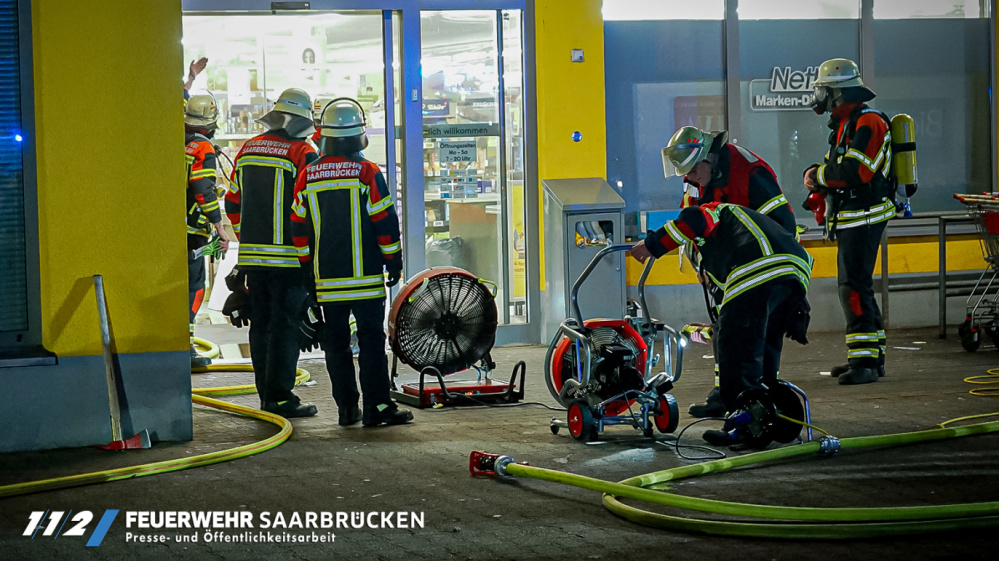 Brand Netto-Markt Fechingen Brand Netto-Markt Fechingen
