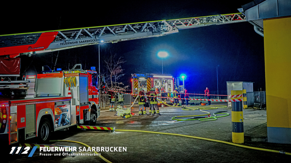 Brand Netto-Markt Fechingen Brand Netto-Markt Fechingen