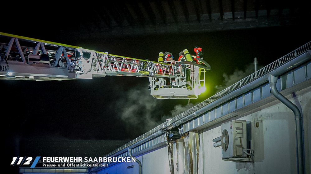 Brand Netto-Markt Fechingen Brand Netto-Markt Fechingen