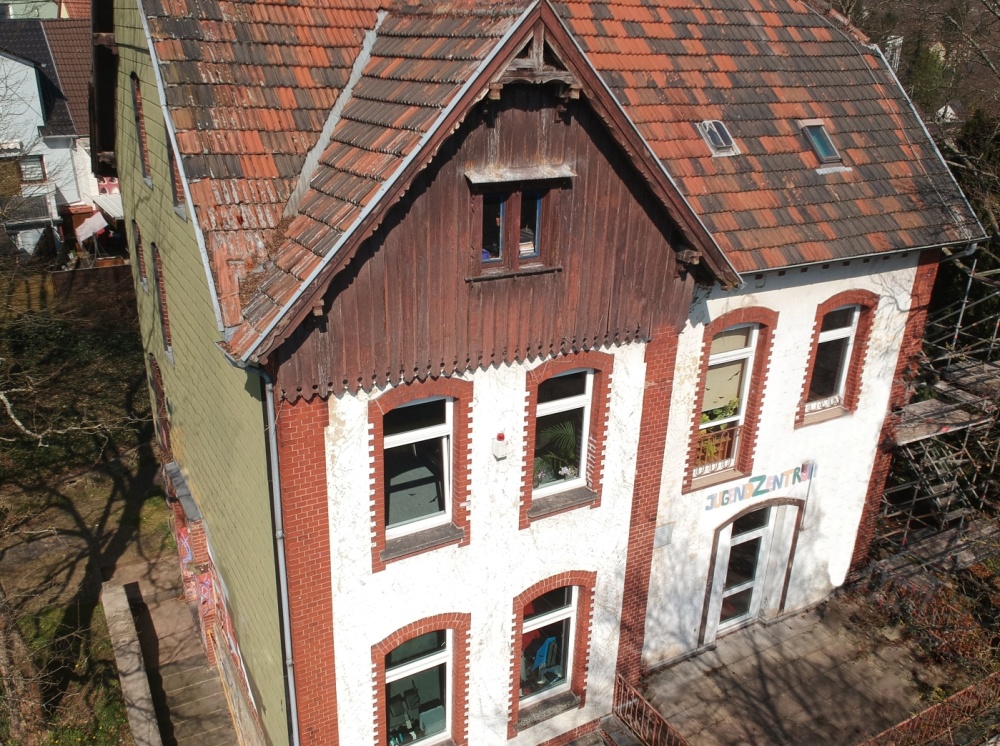 Jugendzentrum Dudweiler Jugendzentrum Dudweiler Außenansicht Gebäude