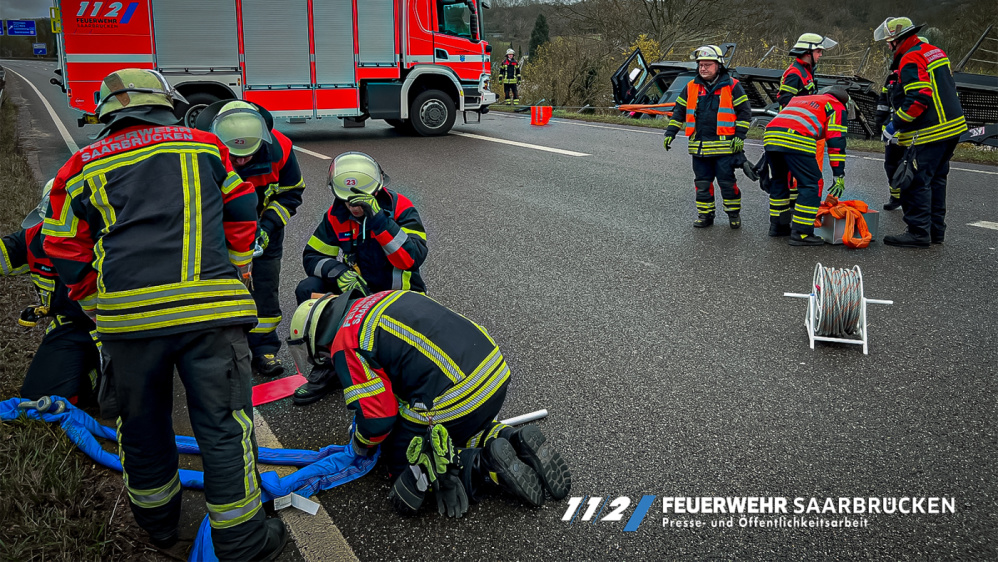 LKW Unfall - BAB 6 - 01.03.2024 LKW Unfall - BAB 6 - 01.03.2024