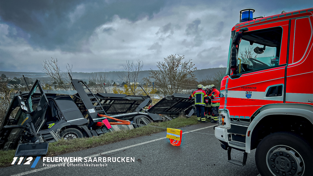 LKW Unfall - BAB 6 - 01.03.2024 LKW Unfall - BAB 6 - 01.03.2024