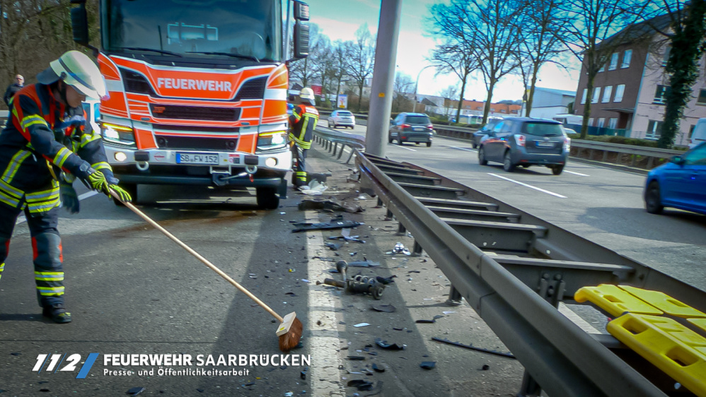 Einsatzbilder - VU BAB 620 - 02.03.2024 Einsatzbilder - VU BAB 620 - 02.03.2024