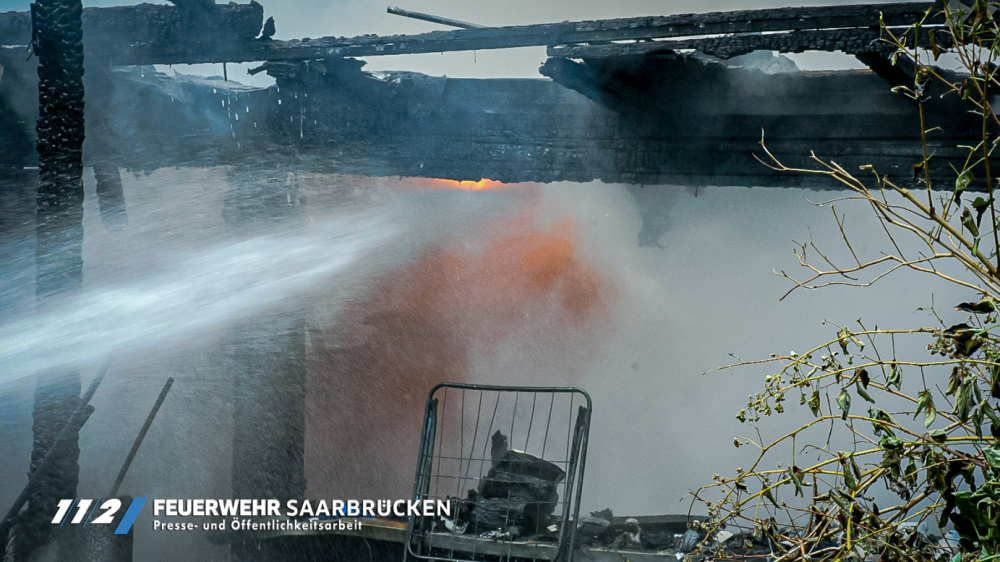 Brand Gartenlaube "Im Sauerbrod" Brand Gartenlaube "Im Sauerbrod"