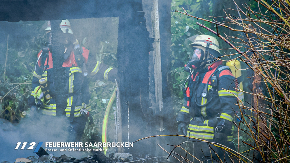 Brand Gartenlaube "Im Sauerbrod" Brand Gartenlaube "Im Sauerbrod"