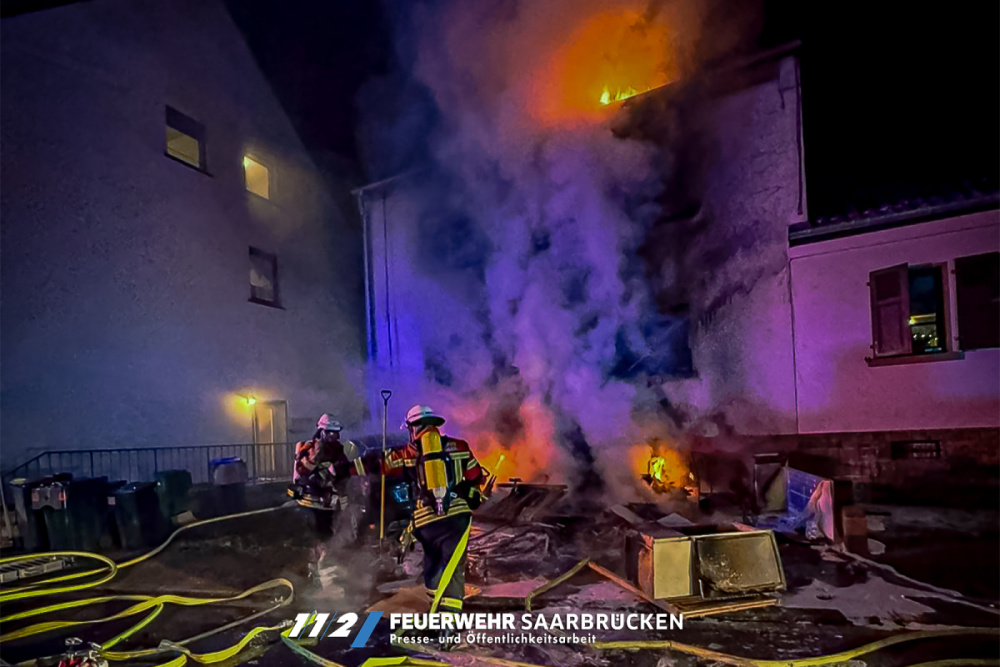Brandeinsatz Dudweiler Hofweg Brandeinsatz Dudweiler Hofweg