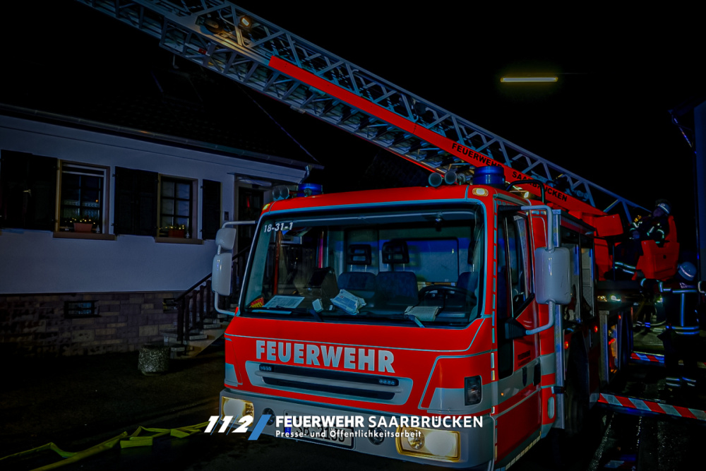 Brandeinsatz Dudweiler Hofweg Brandeinsatz Dudweiler Hofweg