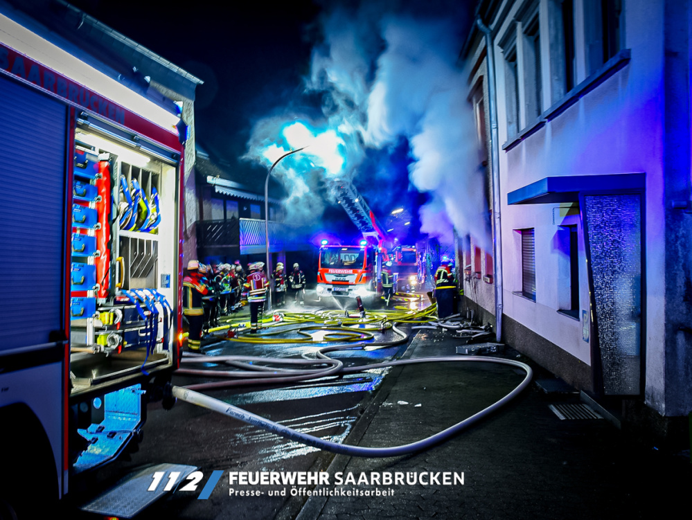 Einsatzfoto: Wohnungsbrand in Jägersfreude Einsatzfoto: Wohnungsbrand in Jägersfreude