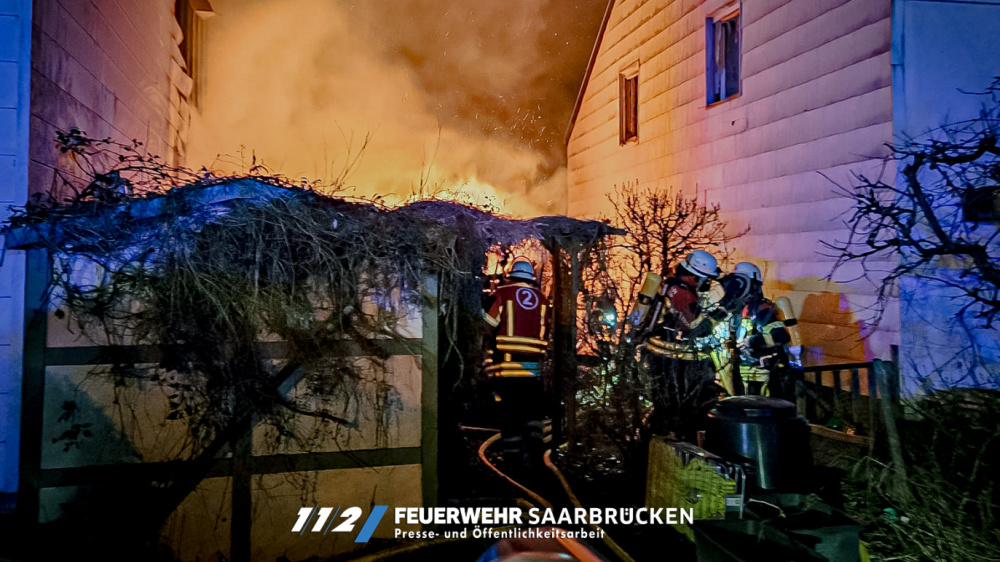 Einsatzfotos: Brand 4 Gersweiler Einsatzfotos: Brand 4 Gersweiler