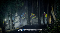 Einsatzbilder - Brand Gartenhaus St. Arnual