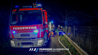 Einsatzbilder - Brand Gartenhaus St. Arnual