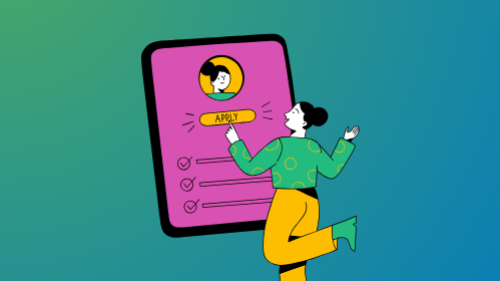 Illustration Bewerbung Illustration für Bewerbung