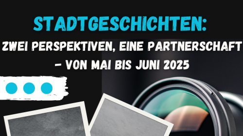 Plakat mit Kamera