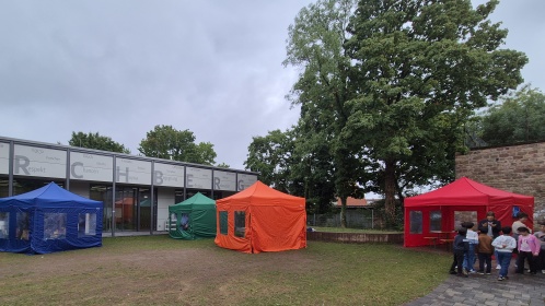 Sprachcamp 2025 Kinder lernen spielerisch deutsch während des Sprachcamps