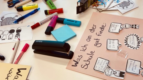 Kinderrechte leben Kinder gestalten Plakate