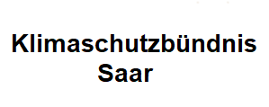 Schriftzug Klimaschutzbündnis Saar Schriftzug Klimaschutzbündnis Saar